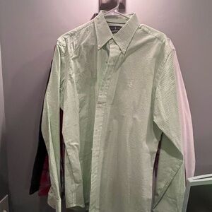 Ralph Lauren Light Green Button Down Shirt